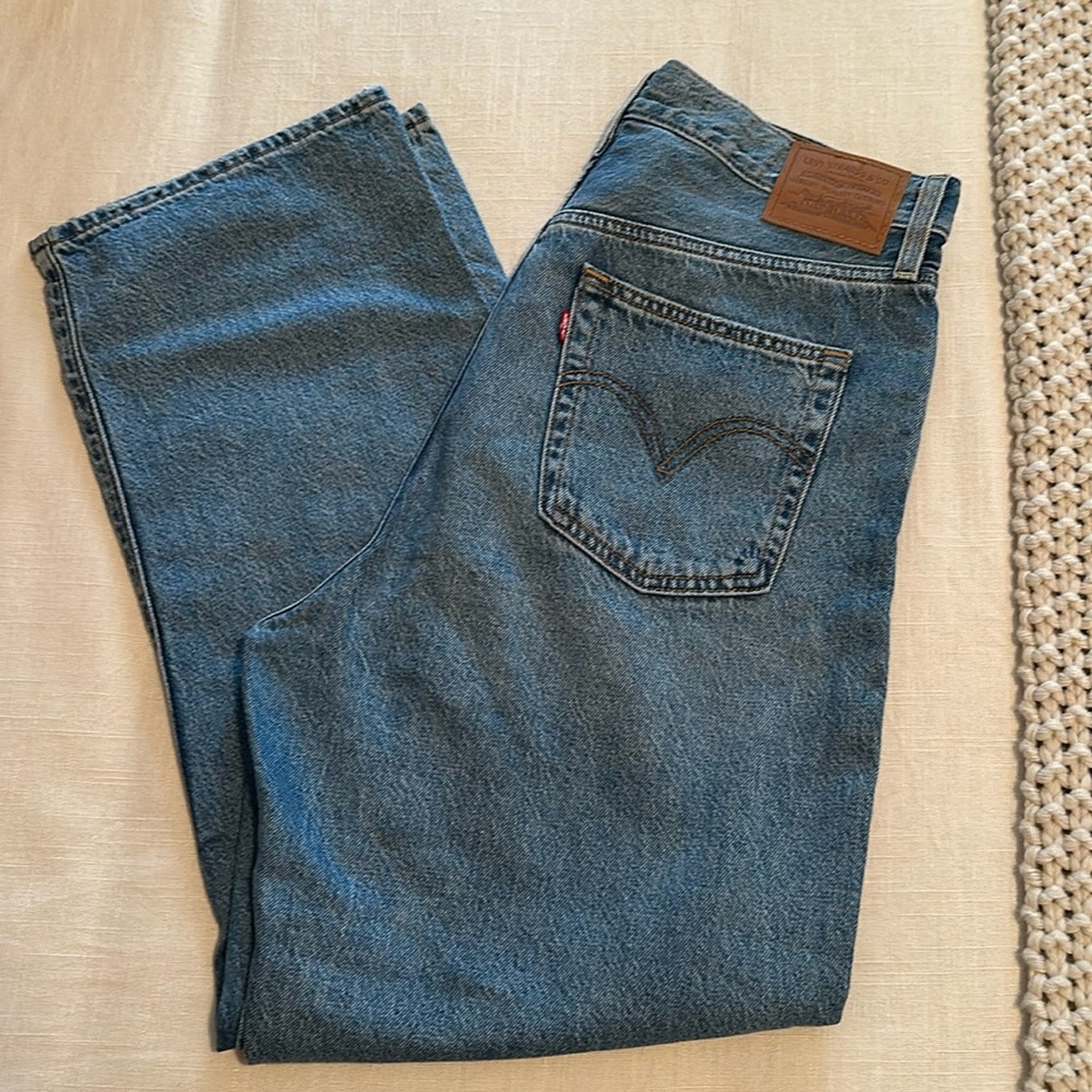Levi’s ribcage ankle straight jean